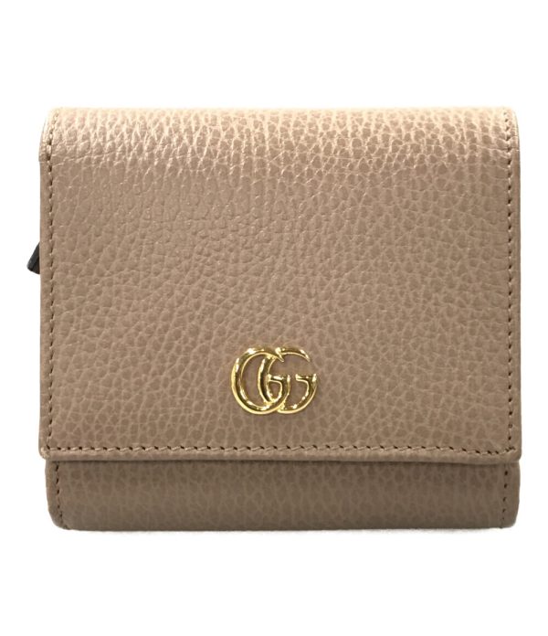 a174952004 1 Gucci Bifold Wallet Beige