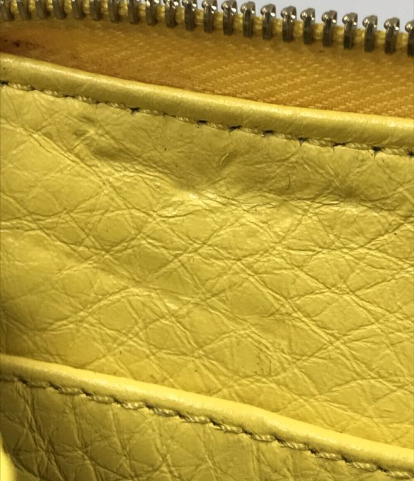 a175193008 5 Celine Round Zipper Long Wallet Yellow