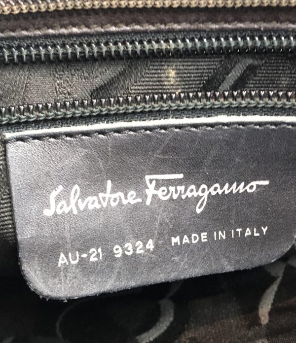 a175494017 4 Salvatore Ferragamo Mini Handbag Vara Brown