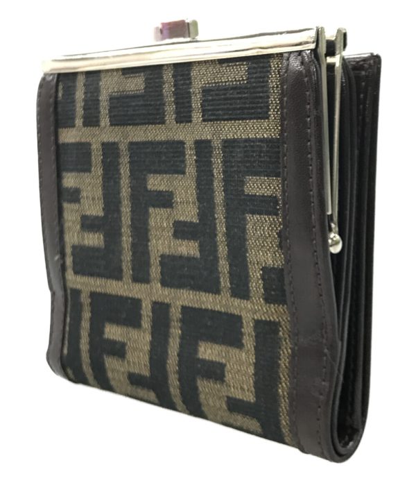 a175653002 2 Fendi Bifold Wallet Zucca Brown