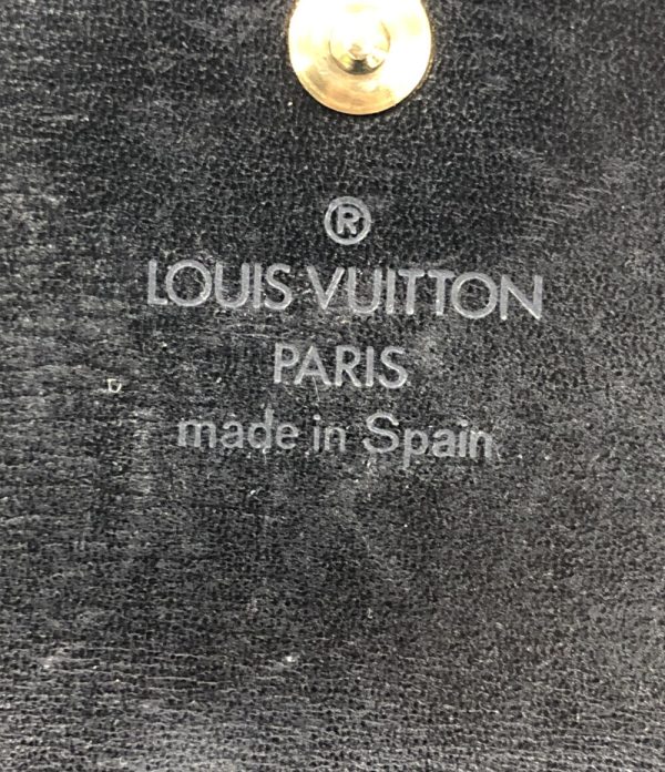 a175704005 4 Louis Vuitton 4 key Case Multicle 4 Epi Black