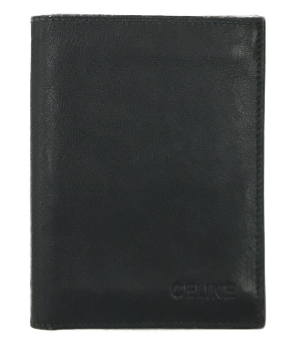 a175811003 1 Celine Bill Compartment Business Card Case Black