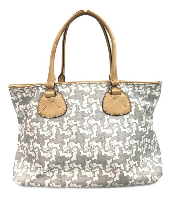 a175941035 1 Celine Carriage Pattern Tote Bag Gray