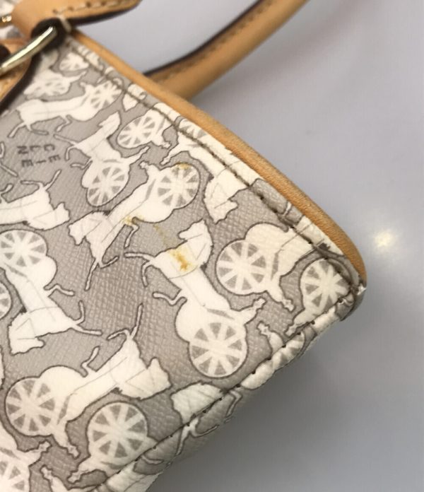 a175941035 6 Celine Carriage Pattern Tote Bag Gray