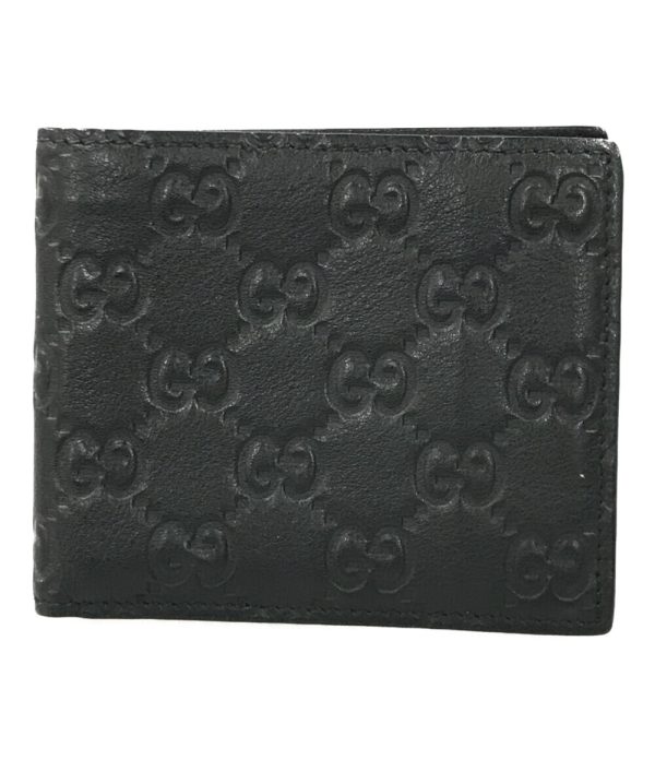 a176378001 1 Gucci Bifold Wallet Shima Black