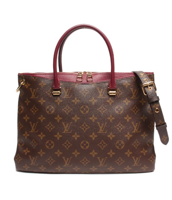 a176687003 1 Louis Vuitton 2way Handbag Pallas Monogram Brown