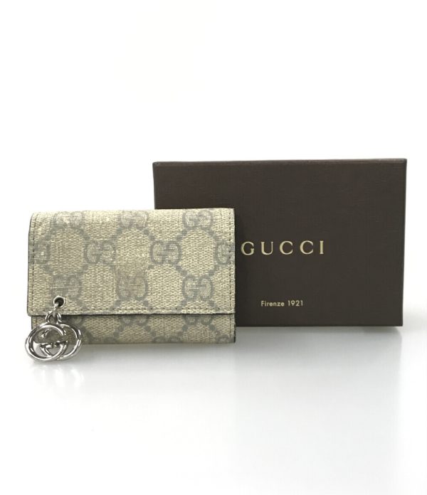 a176955002 8 Gucci 6 key Case GG Supreme Multicolor