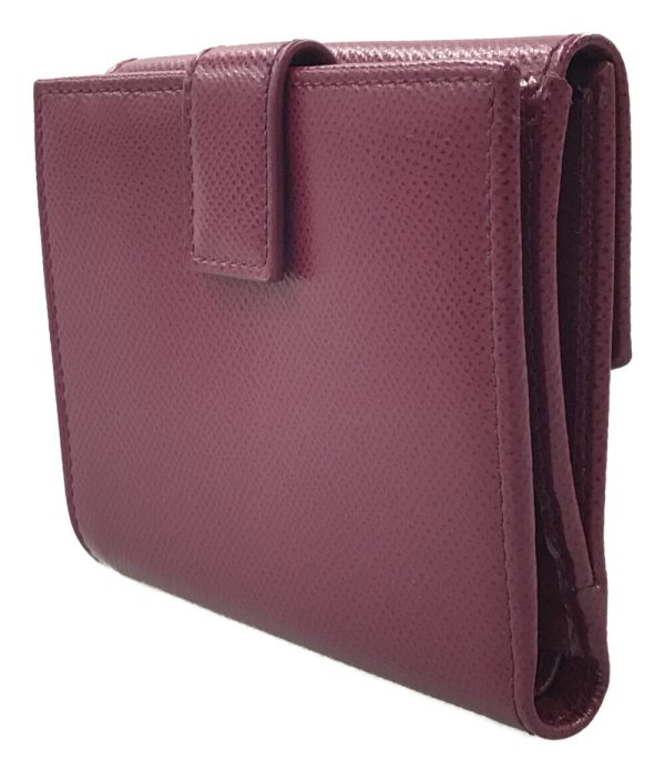 a177711001 2 Salvatore Ferragamo Bifold Wallet Gancini Purple