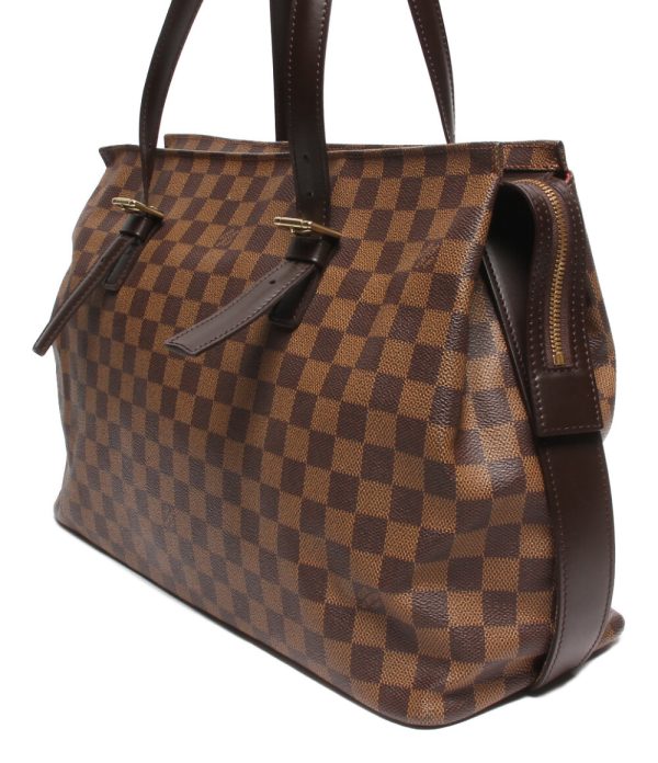 a178019002 2 Louis Vuitton Shoulder Tote Bag Chelsea Brown