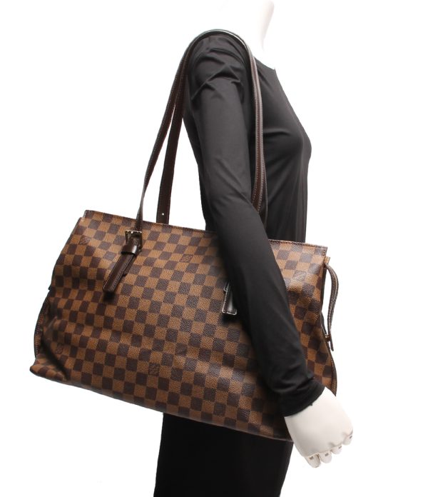 a178019002 8 Louis Vuitton Shoulder Tote Bag Chelsea Brown