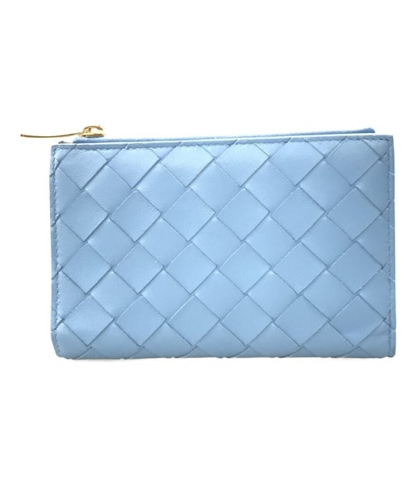 a178255006 1 Bottega Veneta Bifold Wallet Light Blue