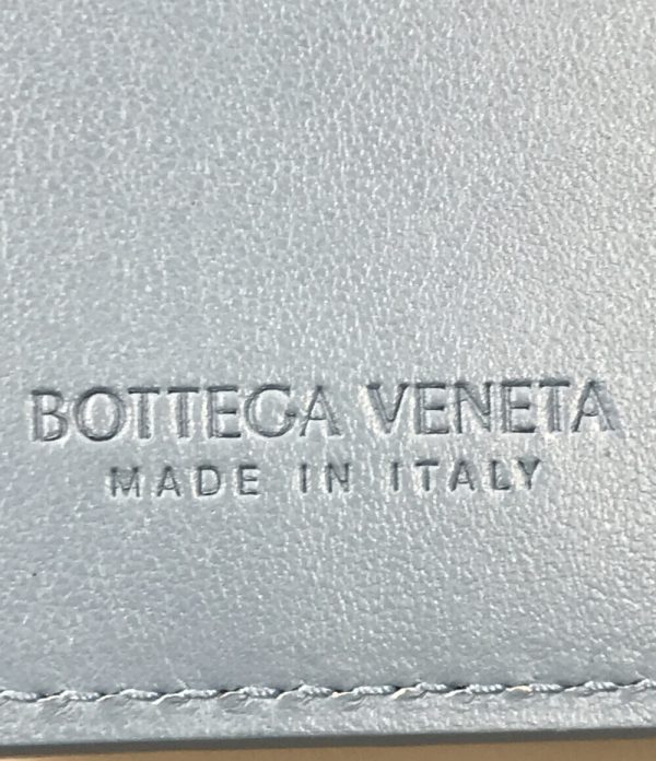 a178255006 4 Bottega Veneta Bifold Wallet Light Blue