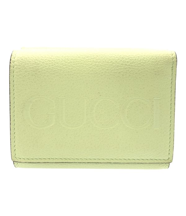 a178400003 1 Gucci Tri fold Wallet Green