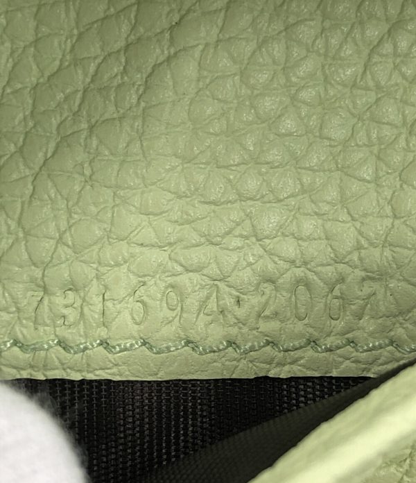 a178400003 5 Gucci Tri fold Wallet Green