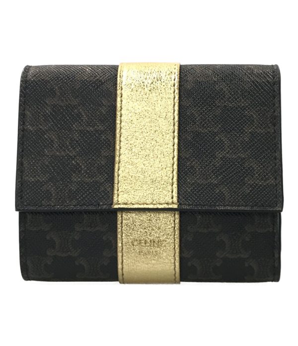 a178484002 1 Celine Tri fold Wallet Black