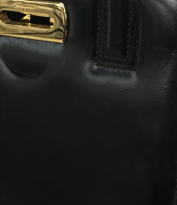 a178735003 6 Salvatore Ferragamo 2way Handbag Shoulder Black