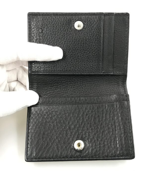 a178903010 3 Christian Dior Card Case Business Card Case Black