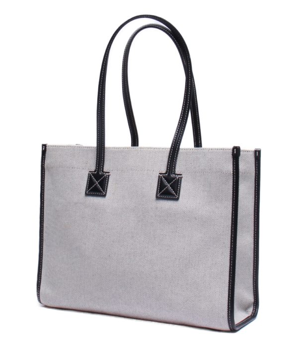 a178931001 2 Burberry Tote Shoulder Bag Gray