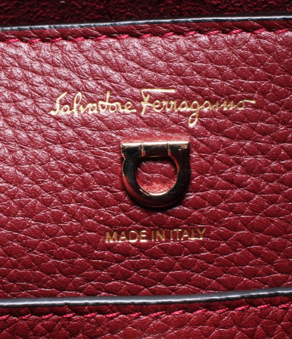 a179412003 4 Salvatore Ferragamo 2way Tote Shoulder Bag Red