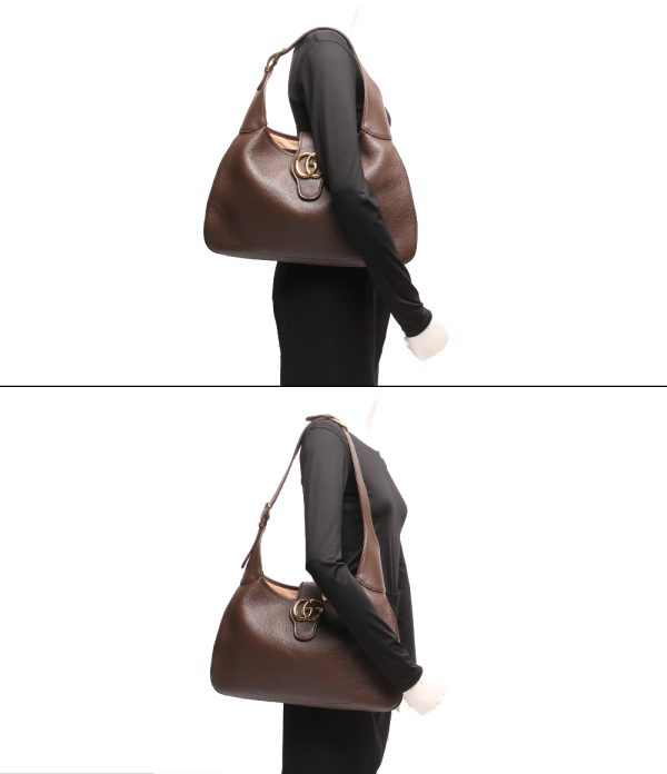 a179753005 7 Gucci Shoulder Aphrodite Medium GG Marmont Brown