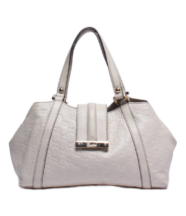 a179790005 1 Gucci Shoulder Bag Guccisima White