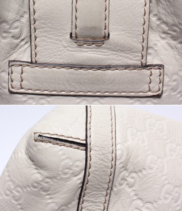 a179790005 8 Gucci Shoulder Bag Guccisima White