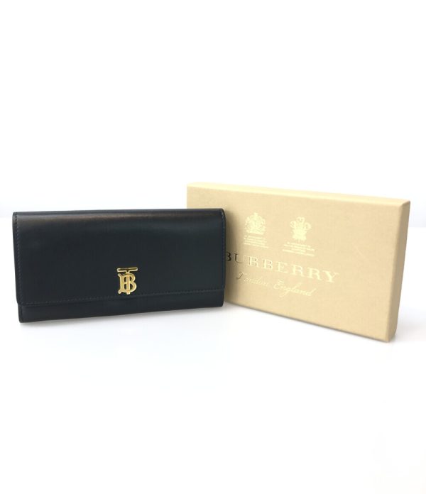 a179981002 8 Burberry London Long Wallet Black