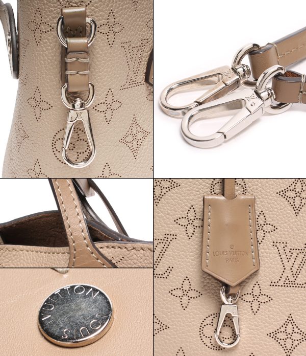 a180137001 6 Louis Vuitton 2way Tote Bag PM Mahina Gale Beige