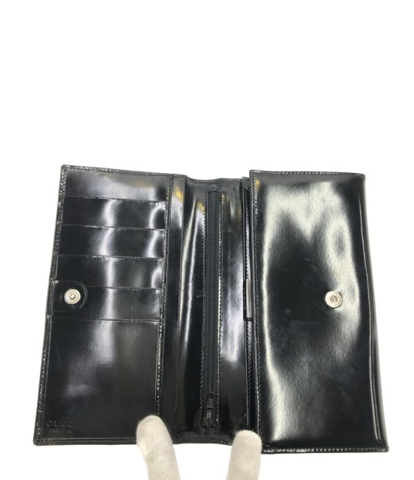 a180200006 3 Gucci Long Wallet Black