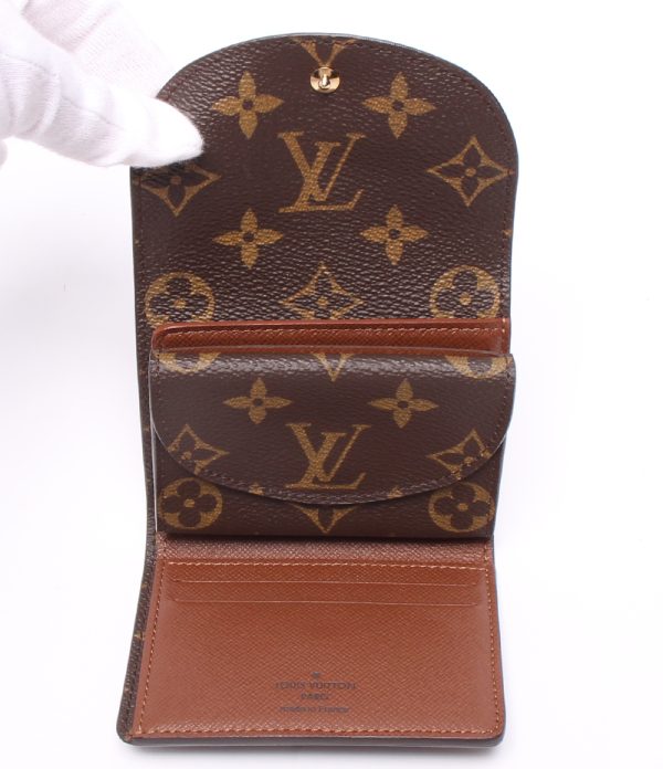 a180851002 3 Louis Vuitton Compact Wallet Portefeuille Brown