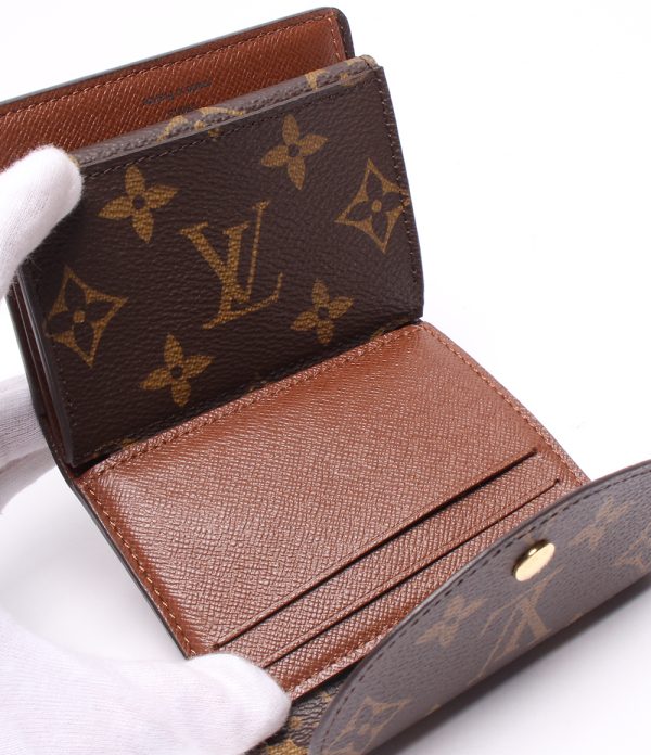 a180851002 5 Louis Vuitton Compact Wallet Portefeuille Brown