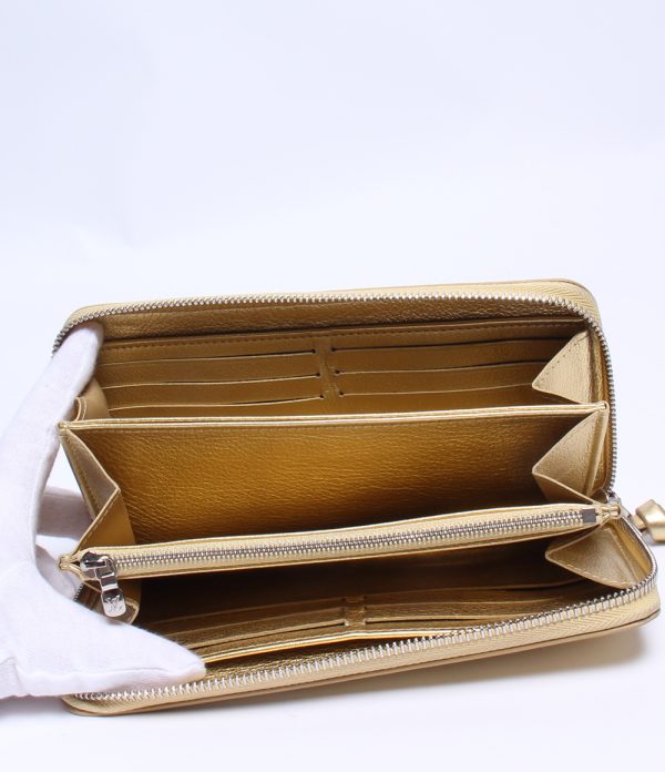 a181106009 3 Louis Vuitton Zipper Wallet Zippy Lock Me Gold