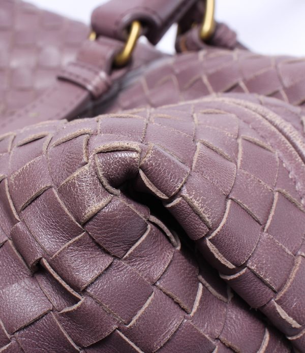 a181149001 7 Bottega Veneta Handbag Shoulder Intrecciato Purple