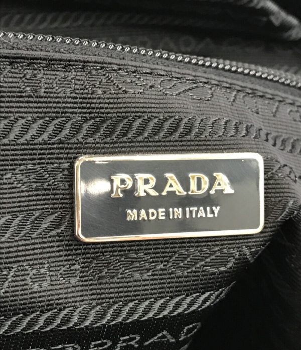 a181199038 4 Prada Nylon Boston Bag Black