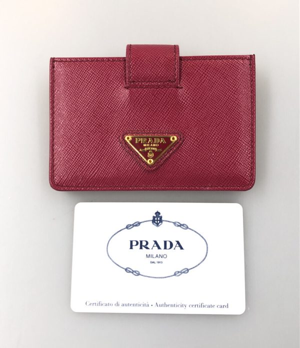 a181199067 6 Prada Business Card Case Pink