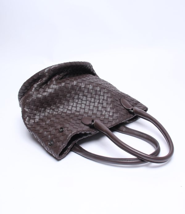 a181224004 8 Bottega Veneta Handbag Intrecciato Brown