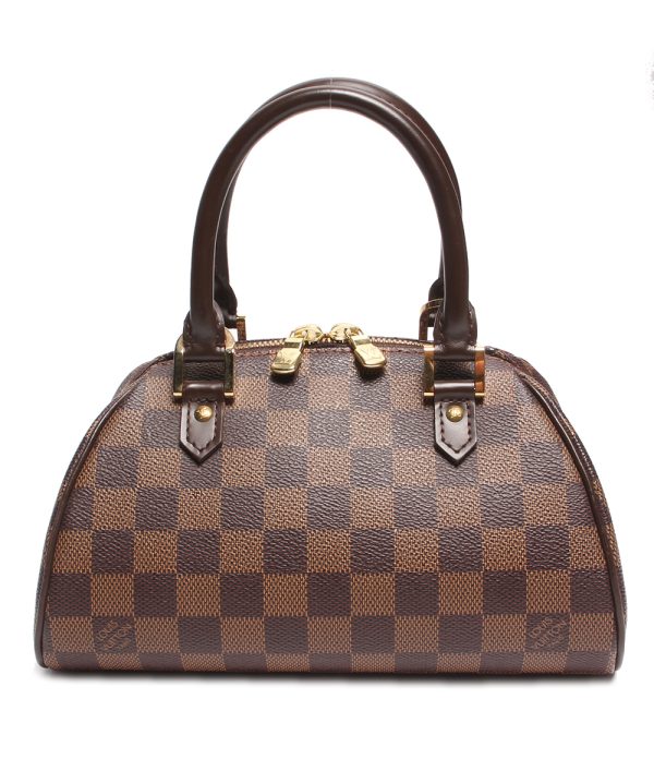 a181231001 1 Louis Vuitton Handbag Boston Type Rivera Brown