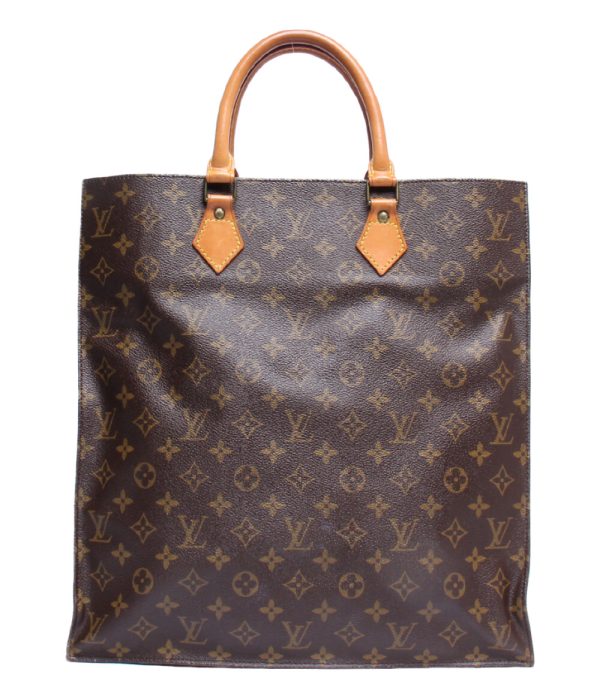 a181292004 1 Louis Vuitton Tote Bag Sac Pla Monogram Brown