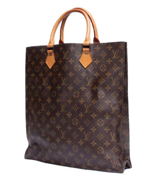 a181292004 2 Louis Vuitton Tote Bag Sac Pla Monogram Brown