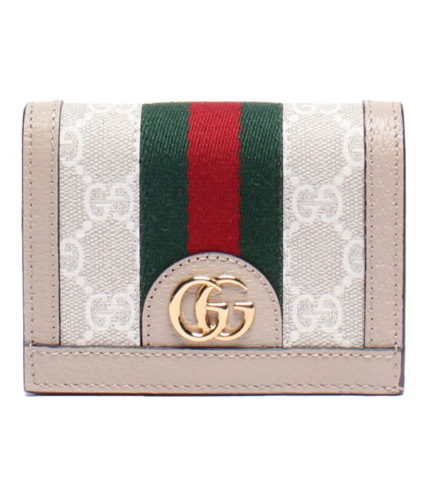 a181340002 1 Gucci Bifold Wallet Mini Wallet Offideia Beige