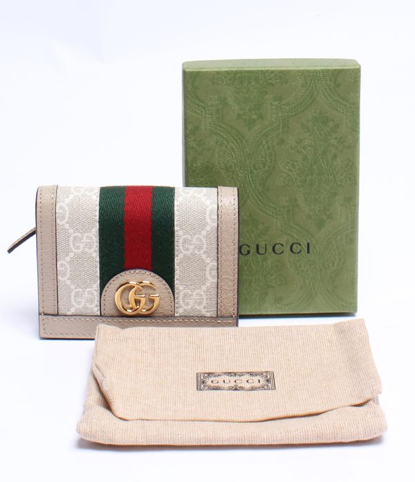 a181340002 6 Gucci Bifold Wallet Mini Wallet Offideia Beige