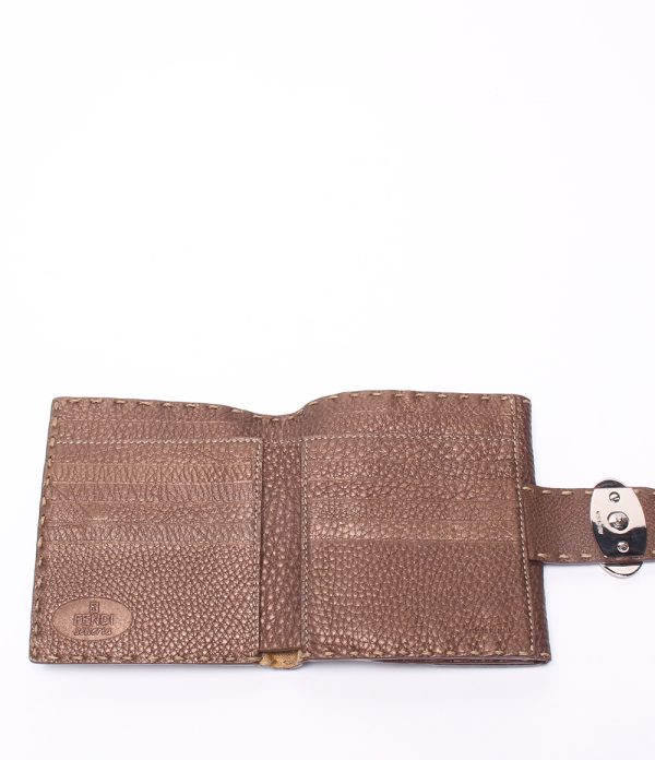 a181404004 3 Fendi Bifold Wallet Selleria Brown