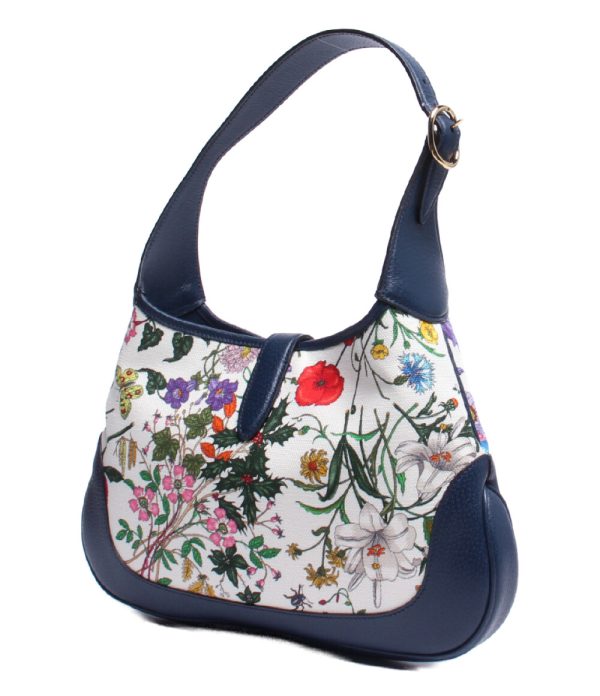 a181695002 2 Gucci Shoulder Bag Flora White