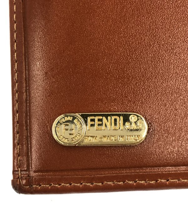 a181731021 4 Fendi Bifold Long Wallet Pecan Brown