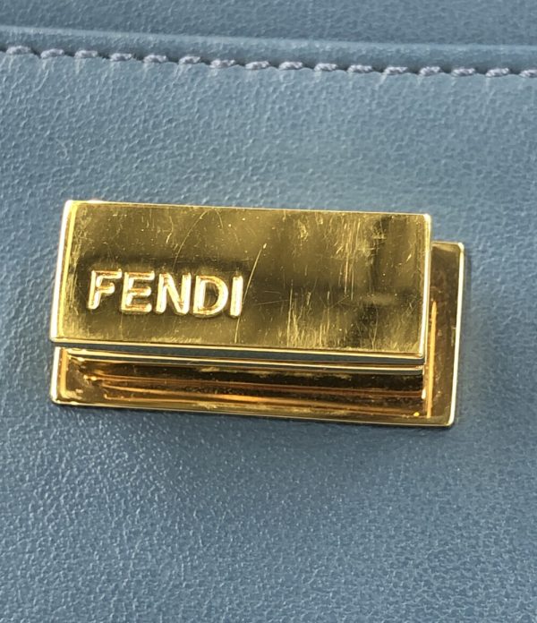 a181973007 6 Fendi Long Wallet Blue