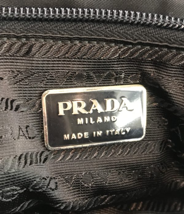 a182143002 4 Prada Nylon Handbag Black