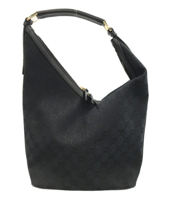 a182143004 1 Gucci Handbag One Shoulder GG Canvas Black