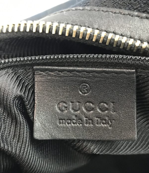 a182143004 4 Gucci Handbag One Shoulder GG Canvas Black