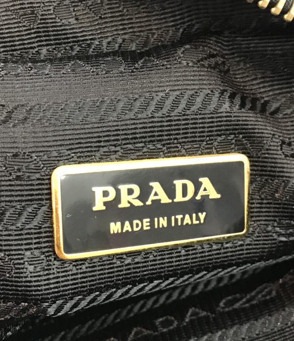 a182154002 4 Prada Nylon Mini Shoulder Bag Crossbody Black