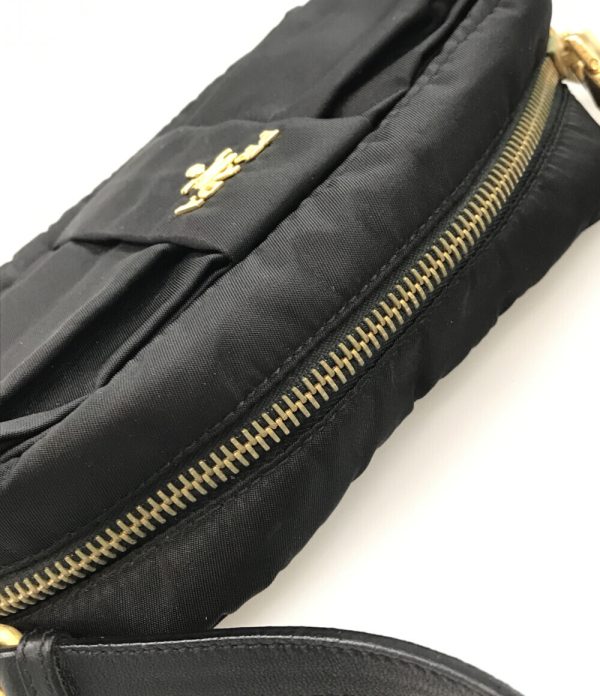 a182154002 7 Prada Nylon Mini Shoulder Bag Crossbody Black